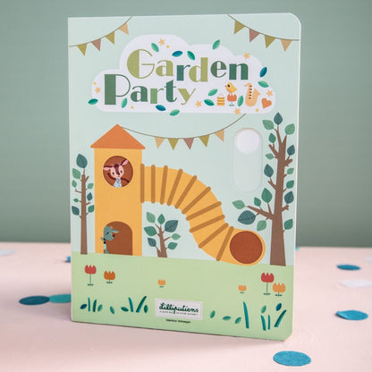 Pop-up book The garden party