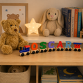 Coloured name a train