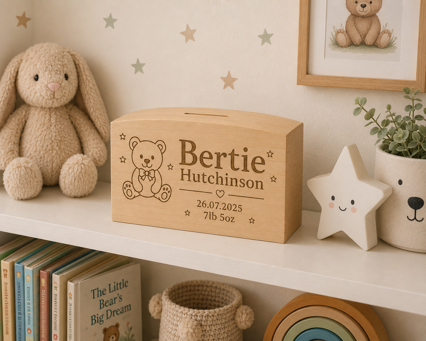 Personalised money box