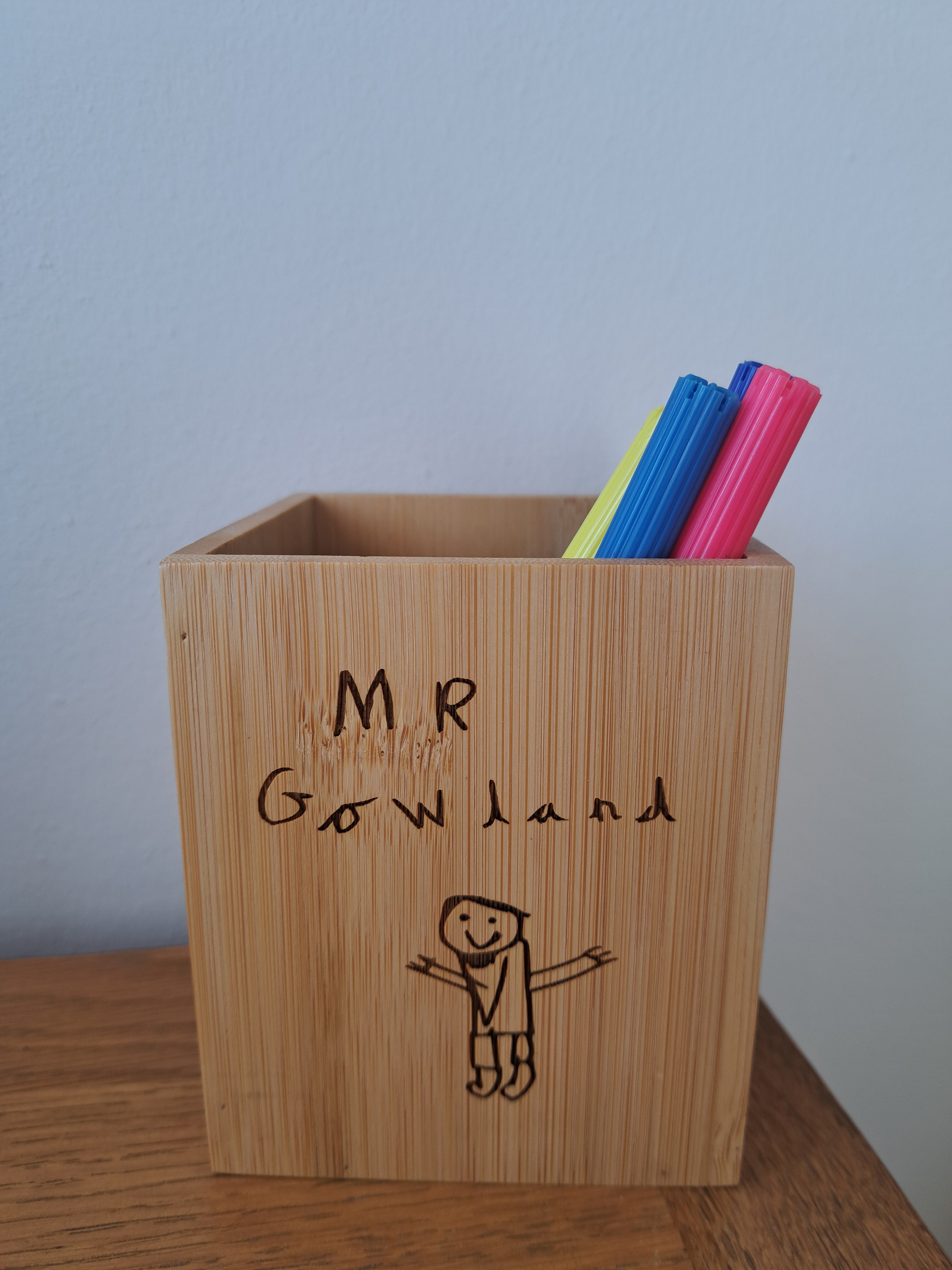 Personalised Pen Holder