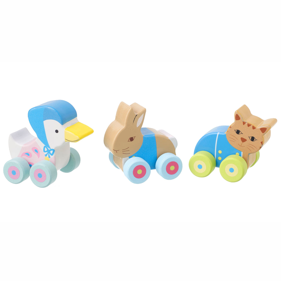 Peter Rabbit First push toys