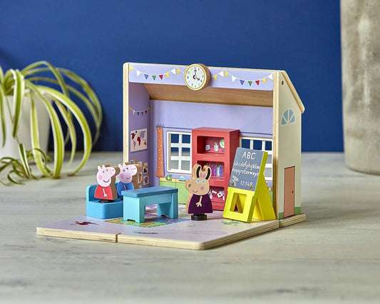 peppa pig school house