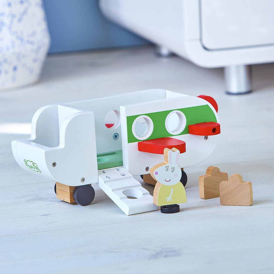 Peppa pig wooden plane