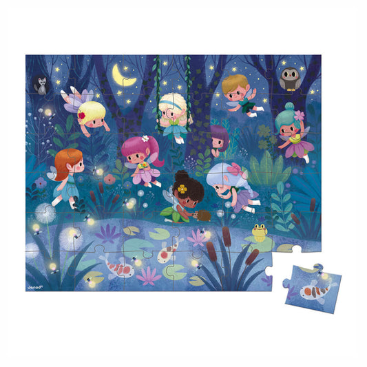 Puzzle Fairies And Waterlilies