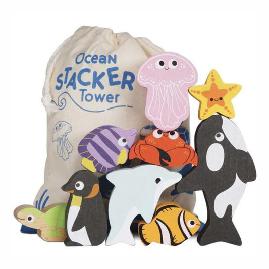 Ocean Animal Stacking Toy