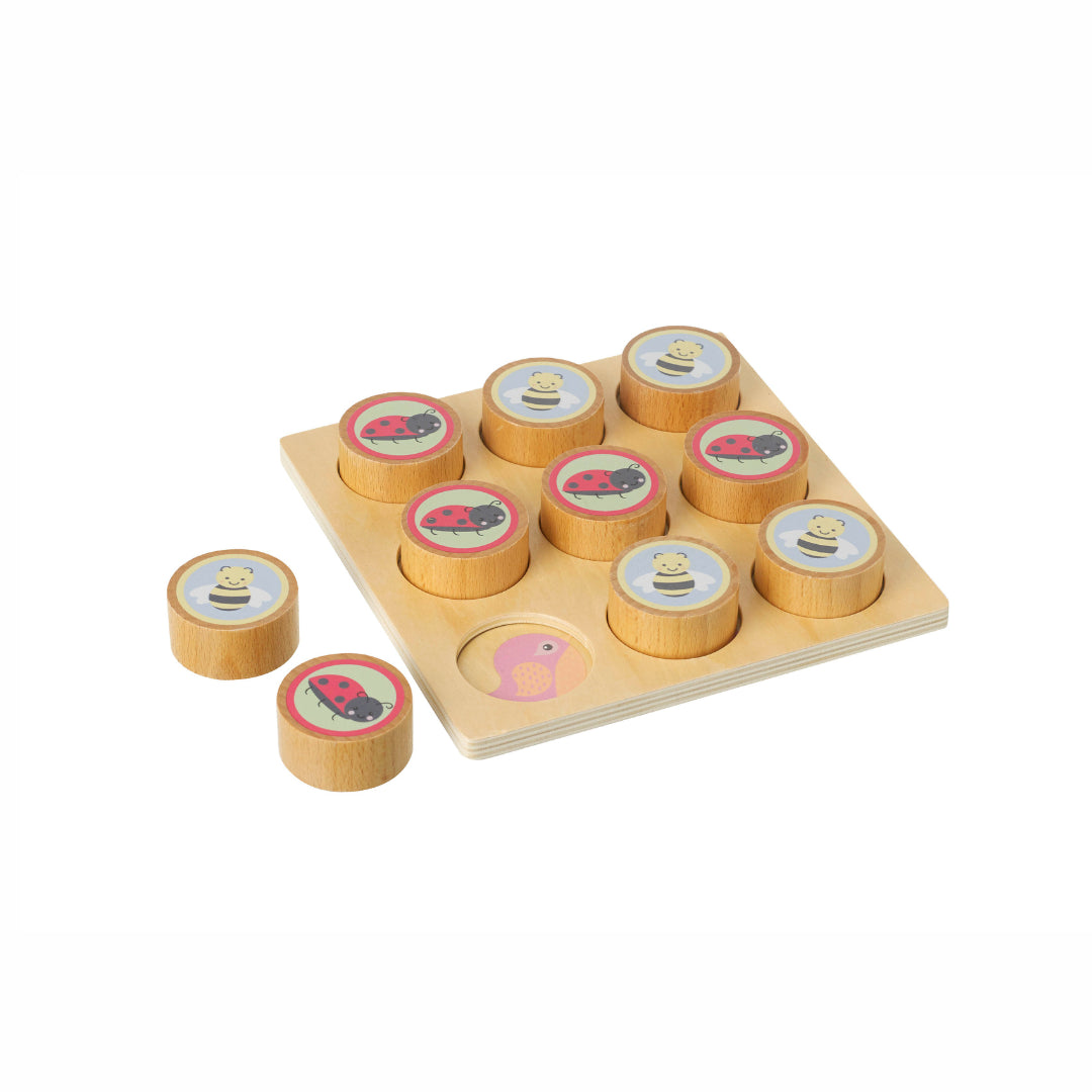 Spring Garden Tic Tac Toe