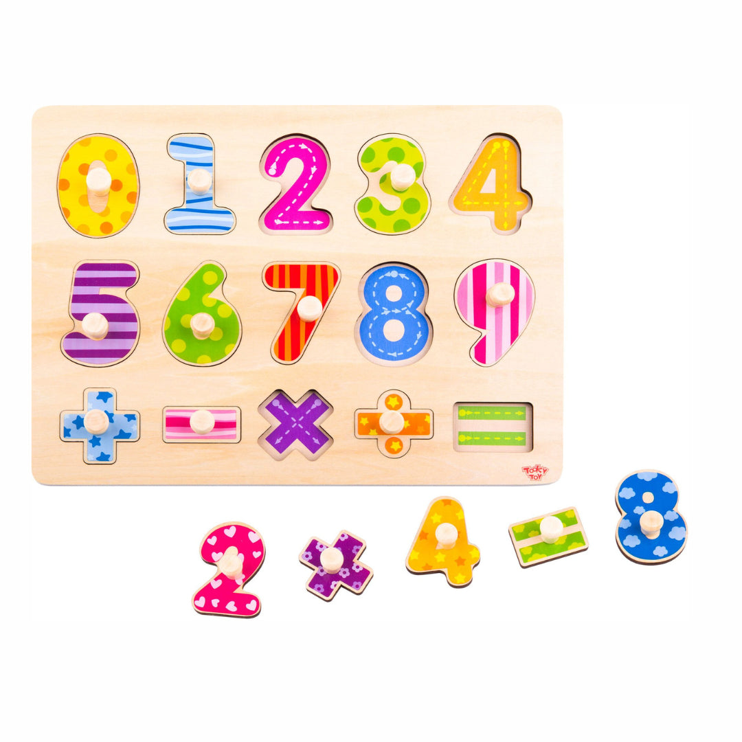 Number peg puzzle