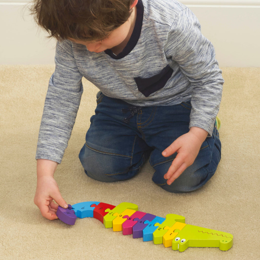 Crocodile Number Puzzle