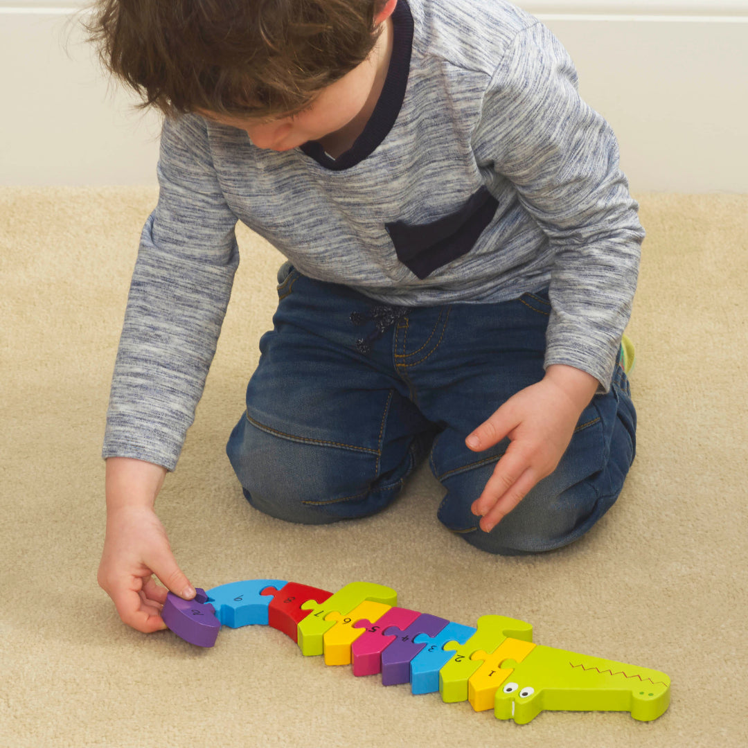 Crocodile Number Puzzle