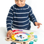 Bear Colour clock