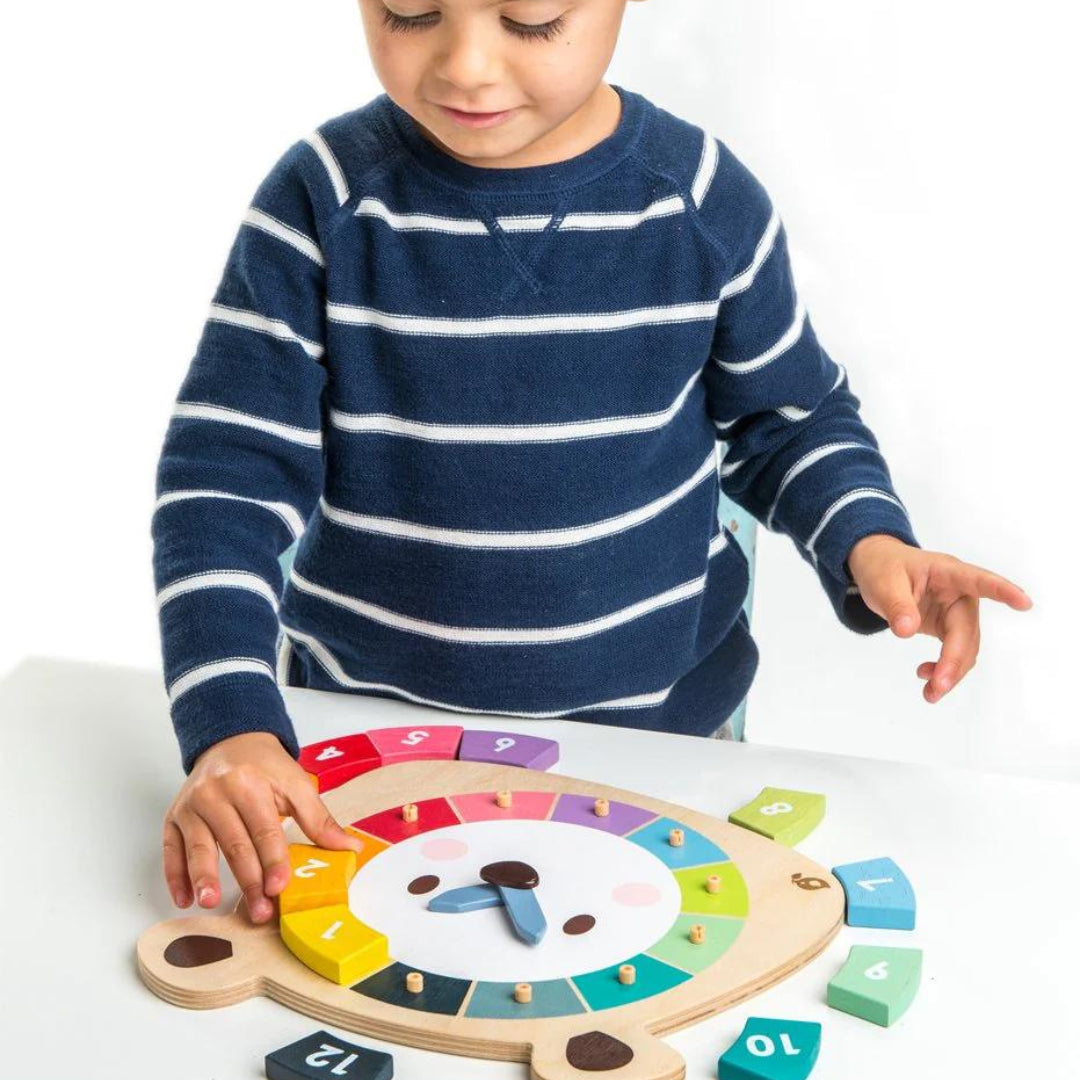 Bear Colour clock