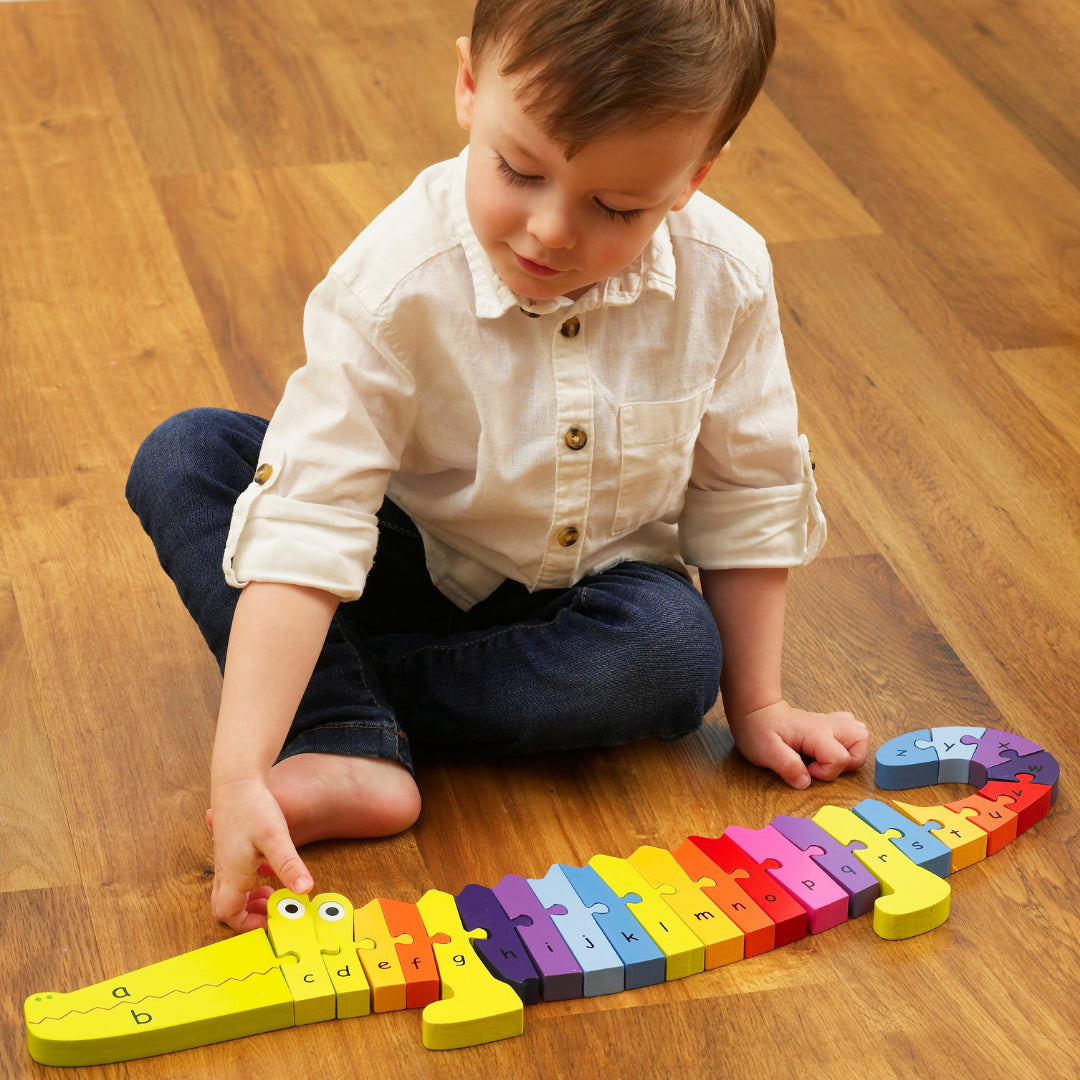 Crocodile Alphabet Puzzle