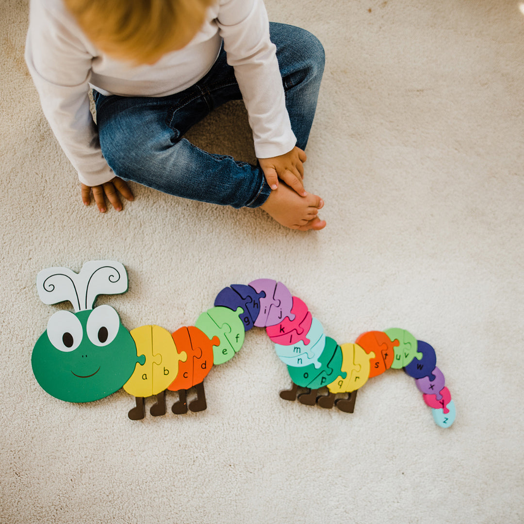 Caterpillar Alphabet Puzzle