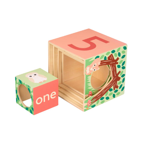 Woodland Stacking Cubes