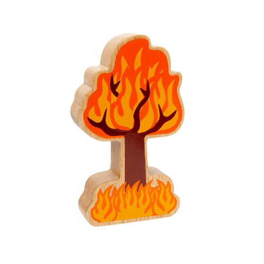 Tree on fire
