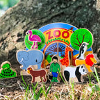 Zoo play scene