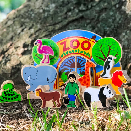Zoo play scene
